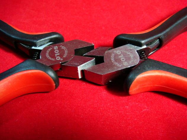 @คีมหนีบ ห่วง SOLO.ทนคุ้มค่าเกินราคาขนาด 4.5 นิ้ว .2 อัน@No.808@