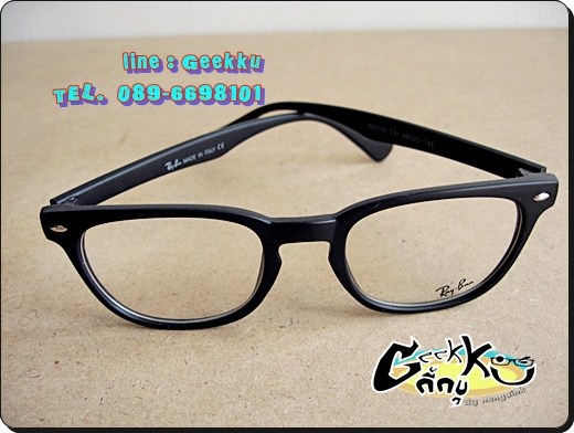 กรอบแว่น Ray Ban ทรงกรอบเต็มสีดำ