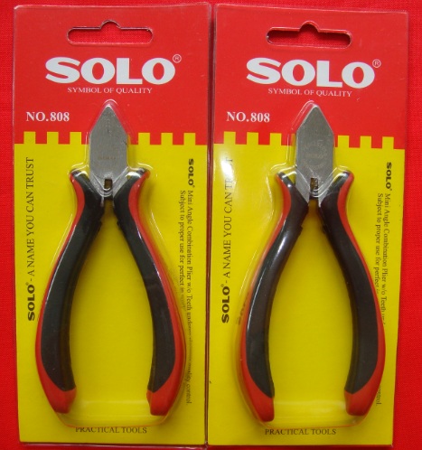 +++@คีมหนีบ ห่วง SOLO.ทนคุ้มค่าเกินราคาขนาด 4.5 นิ้ว .2 อัน@No.808@+++
