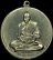 *เหรียญกลมพัดยศ โก๋ใหญ่ ปี๒๕๑๑..ลพ.เงิน วัดดอนยายหอม*