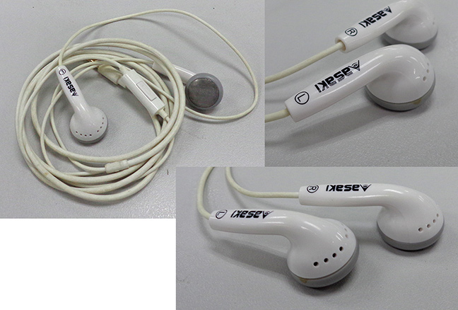 หูฟัง 3 อัน ของแท้ ทั้ง Blackberry + Asaki + Keeka พร้อมส่งให้ฟรีครับ