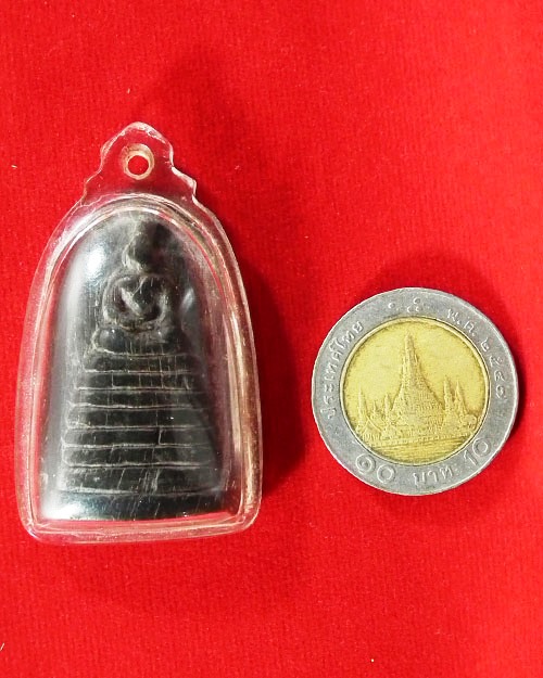 พระสมเด็จไม้งิ้วดำหลวงปู่เครื่อง วัดเทพสิงหาร
