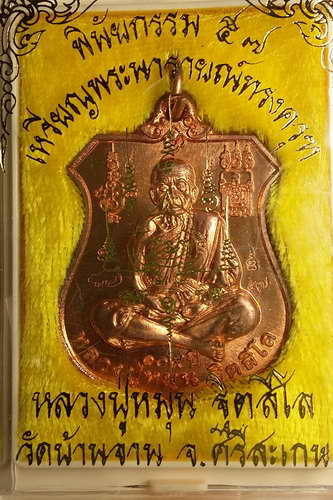 เหรียญนารายทรงครุฑ หลวงปู่หมุน 7 โค๊ด 1 ใน 1000 เหรียญ เป็นเหรียญประสบการณ์ด้วย (38)