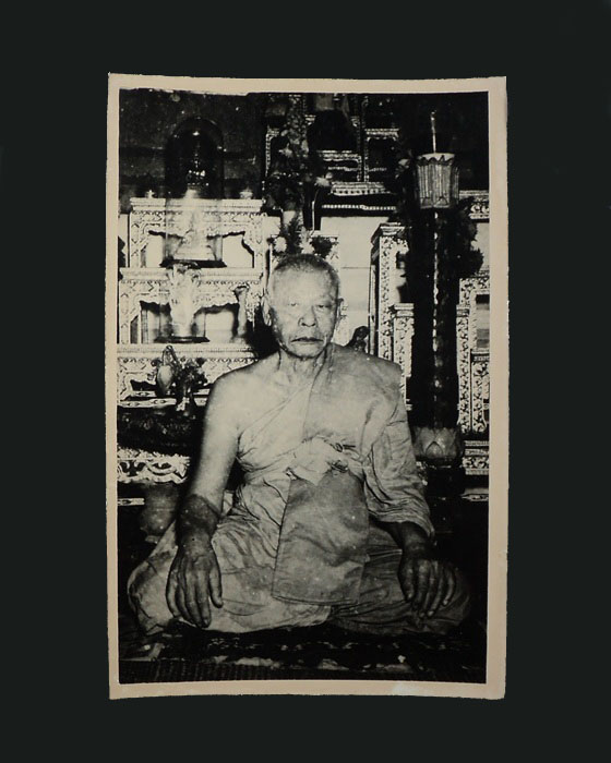 รูปหลวงพ่อเงิน วัดดอนยายหอม ปั้มห้องภาพ สุกัญญา นครชัยศรี ขนาด3.5x5.5