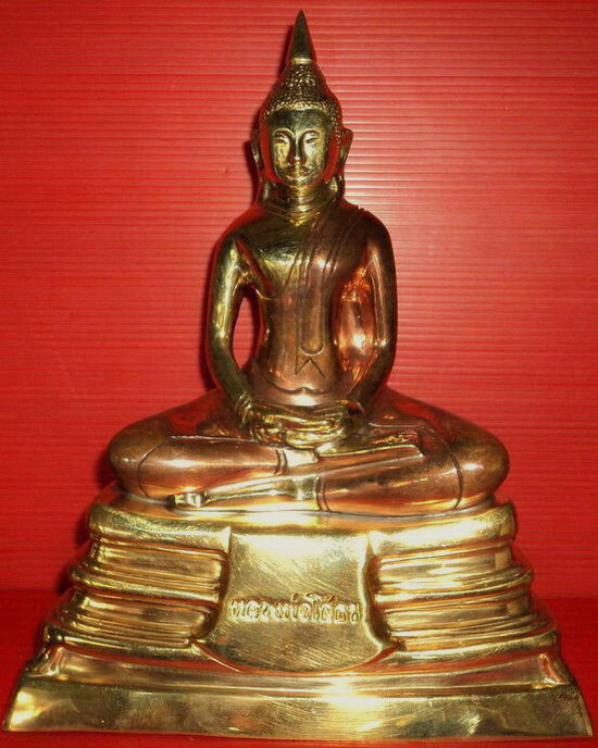 พระบูชาหลวงพ่อพระพุทธโสธร สามกษัตริย์ หน้าตัก 5 นิ้ว สวยมากค่ะ