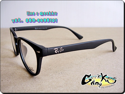กรอบแว่น (RB5) ทรงกรอบเต็มสีดำด้าน