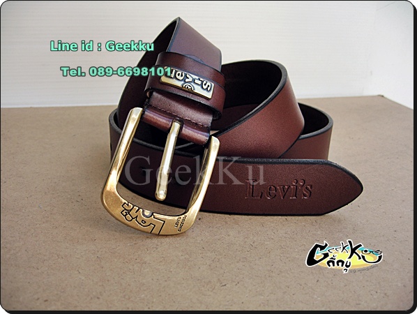 เข็มขัด Levi's หนังแท้ทั้งเส้น 