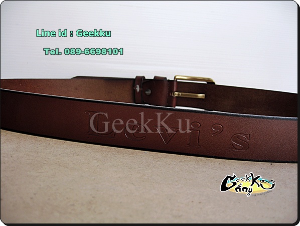 เข็มขัด Levi's หนังแท้ทั้งเส้น 