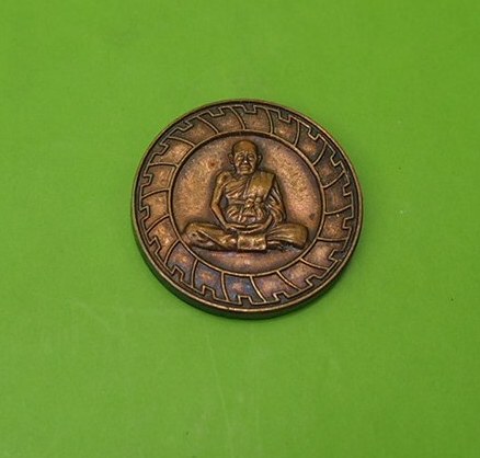 (((เคาะเดียวแดง)))เหรียญหลวงปู่ชื้น วัดญาณเสน อยุธยา ปี 40 (1)