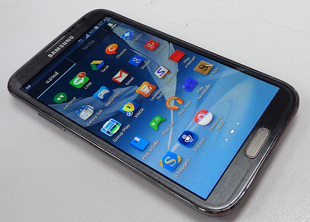 SAMSUNG NOTE2 สวยเทพ จอใหญ่ สวยคม สบายตา ติดฟิลม์ให้แล้วครับ