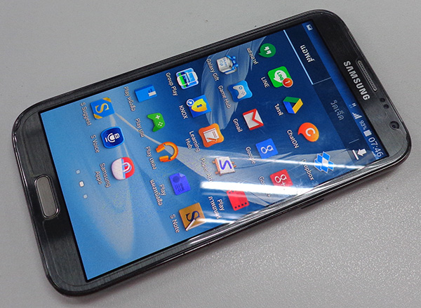 SAMSUNG NOTE2 สวยเทพ จอใหญ่ สวยคม สบายตา ติดฟิลม์ให้แล้วครับ