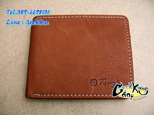 กระเป๋าตังค์ Tough (T20) หนังแท้  หนังชามัวร์ 