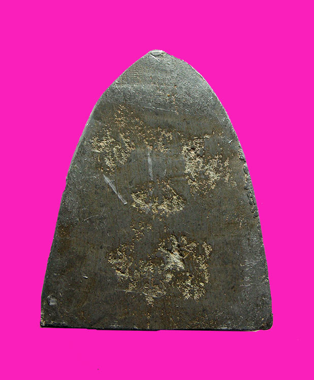 พระนั่งปางสมาธิ เนื้อตะกั่วสนิมแดง ศิลป์อยุธยา