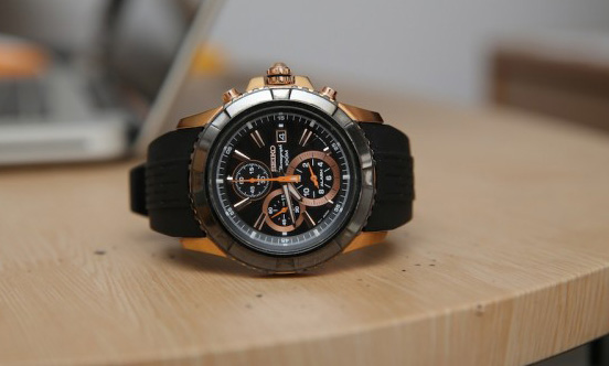 นาฬิกาหรู Seiko ของแท้  Chronograph สุดหรู