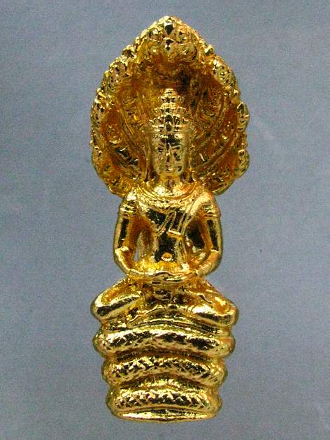 พระหล่อลอยองค์ หลวงพ่อนาค วัดจันเสน รุ่น 3 ปลุกเสกพิธีใหญ่ ปี 11