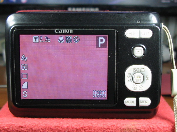 กล้องดิจิตอล canon Power Shot A480  มาโคร 1 ซม. มีSuper macro  10 mega pixel