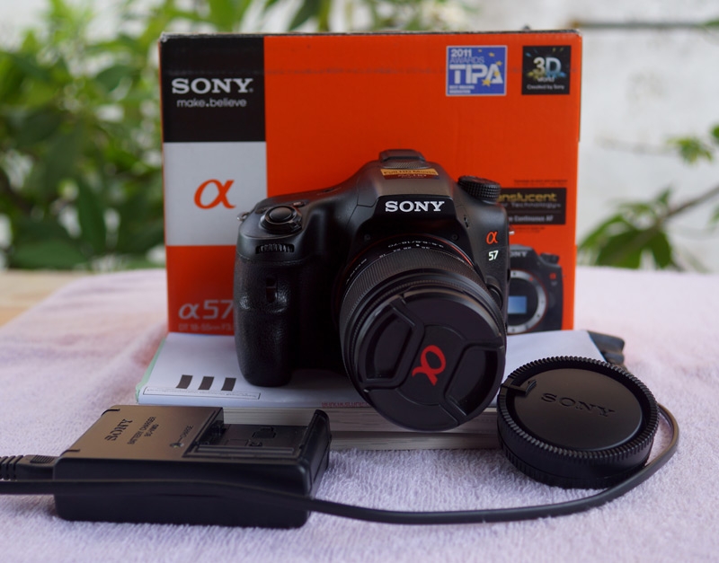 ขายกล้อง sony a57 ซื้อมาถ่ายพระอย่างเดียว ถ่าย VDO ฟลูเฟรม ป ระกันเหลือปีกว่า สภาพสวยมาก