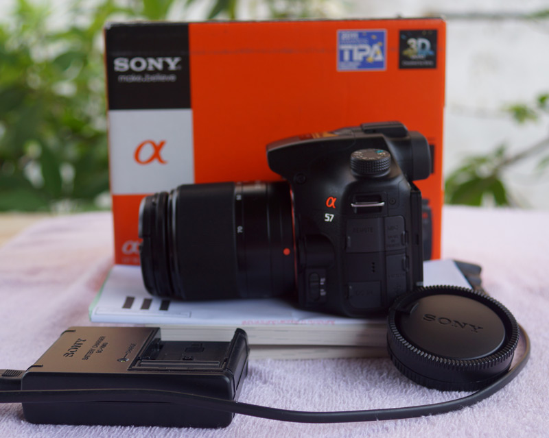 ขายกล้อง sony a57 ซื้อมาถ่ายพระอย่างเดียว ถ่าย VDO ฟลูเฟรม ป ระกันเหลือปีกว่า สภาพสวยมาก