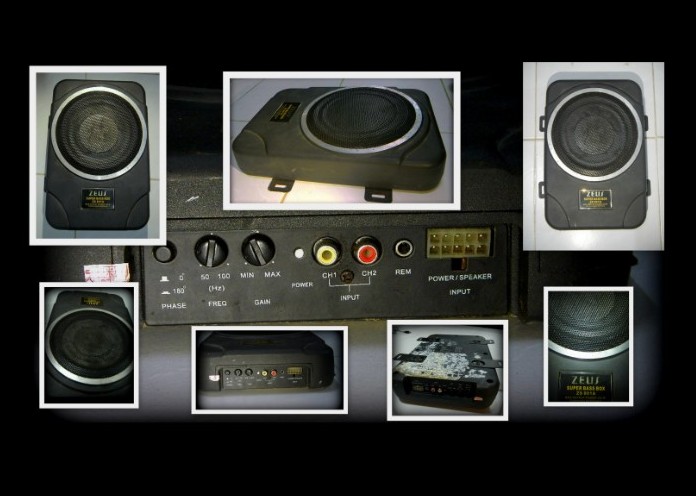 ฺBaasbox ติดรถยนต์ 350w. (มือสอง) (((1,000))))