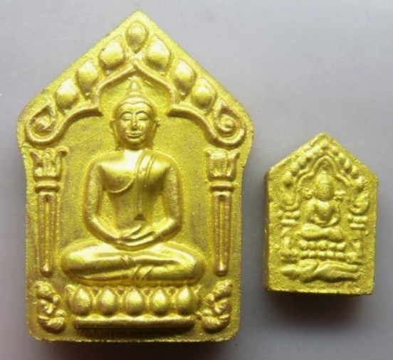 **วัดใจ**ขุนแผนพรายกุมารพิมพ์ใหญ่+พิมพ์เล็ก กรรมการหน้าทอง ตะกรุดเงิน แจกทาน**ผสมผงพรายกุมาร ลป.ทิม