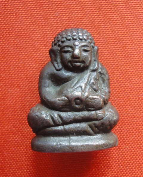 รูปหล่อสังกัจจายน์ วัดประสาท ปี ๒๕๐๖ จีวรดอก เนื้อสัมฤทธิ์