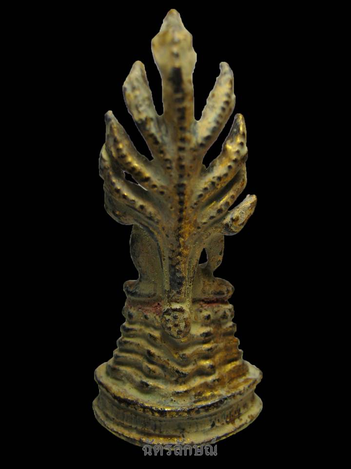 พระกรุวัดเชิงท่า พิมพ์พระนาคปรกฐานสูง 