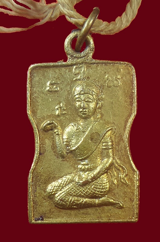 นางกวักหลวงพ่อจง วัดหน้าต่างนอก กระไหล่ทองสวยเดิมๆครับ