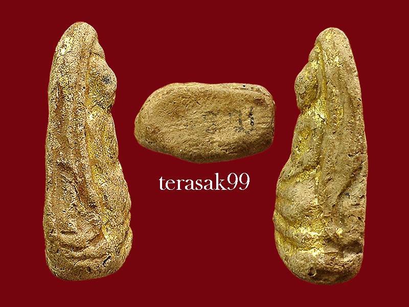 พระขรัวอีโต้ (พระรอดเมืองใต้) กรุวัดเลียบ กทม. สวยๆทองเดิมๆ