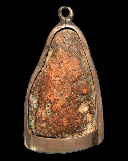 พระลบ กรุหนองสะเหน้า จ.ลำพูน เลี่ยมเงินโบราณ