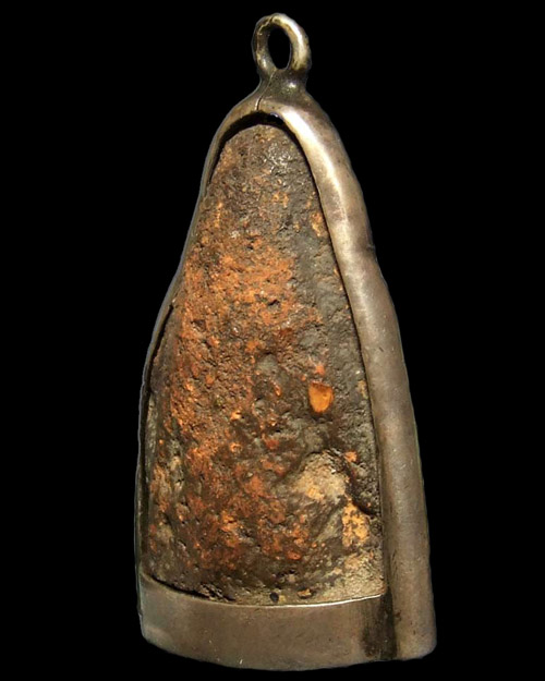 พระลบ กรุหนองสะเหน้า จ.ลำพูน เลี่ยมเงินโบราณ