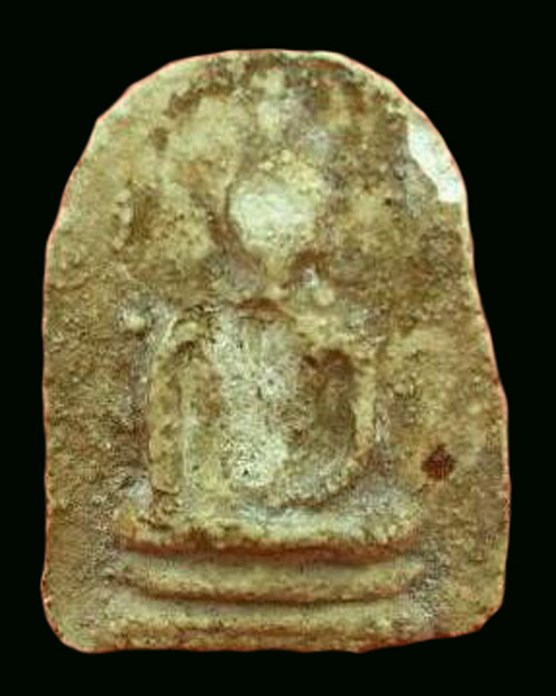 พระกรุวัดเงินคลองเตย พิมพ์เล็บมือมารวิชัย สภาพยังสวย