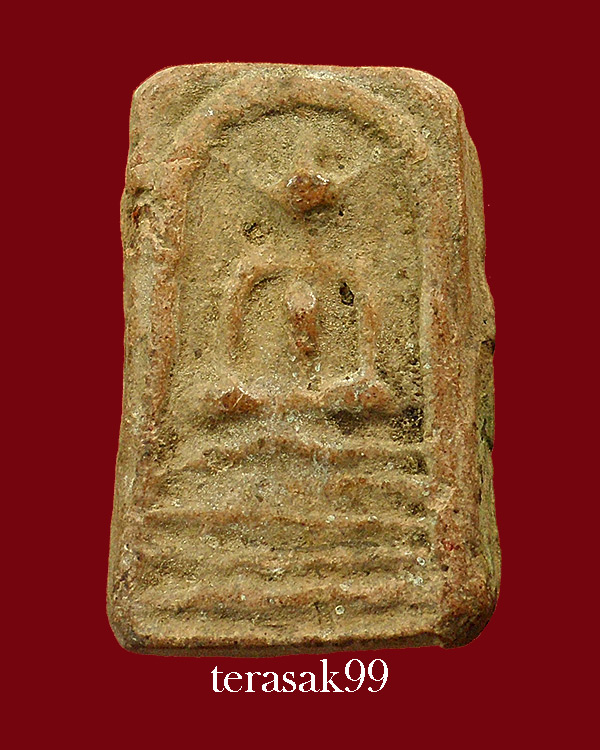 พระพิมพ์สมเด็จ กรุวัดโพธิ์บางปะอิน อยุธยา เนื้อดิน ราคาเบาๆ