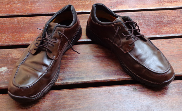 รองเท้า Timberland หนังน้ำตาลสวยมากครับ