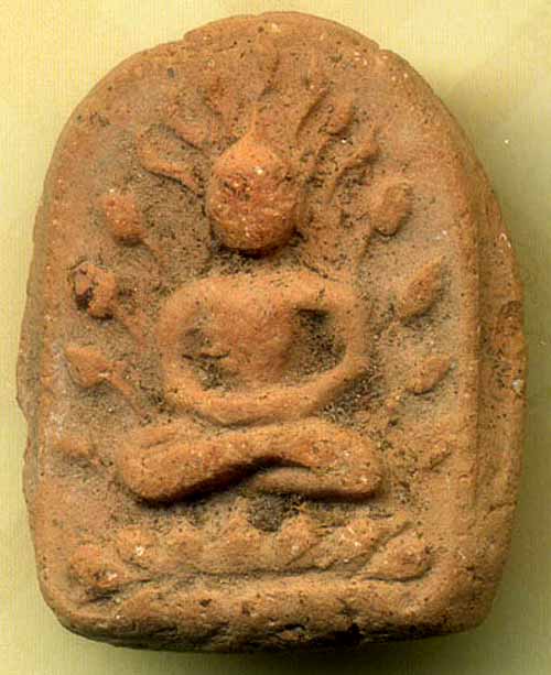 *เม็ดบัวหลวงพ่อเข่ง กรุวัดพระพิเรนทร์ กทม. ดินเผา*