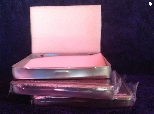 กล่อง สแตนเลส No. 333  แบบ หนา 2.5 ซม 3 ใบ