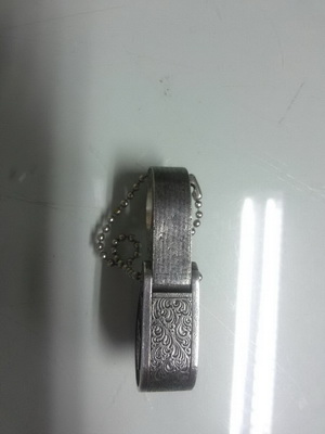 กล้องส่องพระ หรืออัญมณี Carl Zeiss Apl.10x เยรมันนี เปลี่ยนเป็นบอดี้เงินแกะลายทั้งอัน 