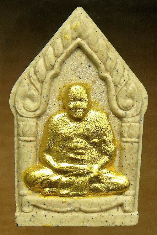 พระผง ทาทอง  รุ่นขุนเสือ หลวงพ่อเปิ่น วัดบางพระ จ.นครปฐม ปี2543 