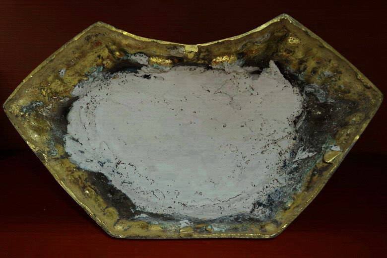 พระบูชาพระพุทธโอวาท ฐานพระอัครสาวก หน้าตัก 5 นิ้ว กะไหล่ทองค่ะ