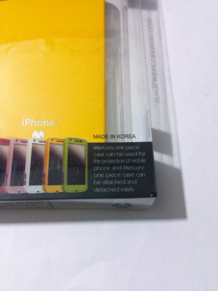 กรอบมือถือ แท้ งานเกาหลี ของใหม่ สำหรับ iphone 4 หรือ 4s