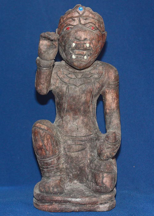 หนุมาน!!! กวักเงิน กวักทอง รุ่นแรก หลวงพ่อแล วัดพระทรง เพชรบุรี!!! ขนาดบูชา 8 นิ้ว