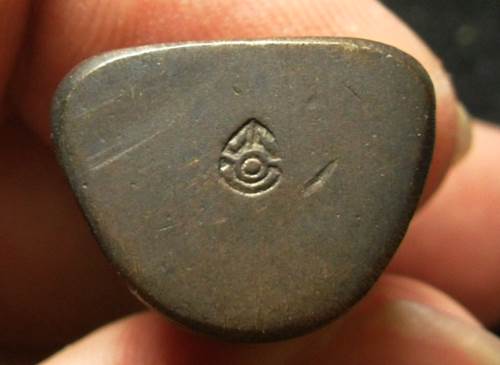 รูปหล่อในหลวงทรงผนวช วัดบวรนิเวศวิหาร 2508 ฐานตอกโค๊ต