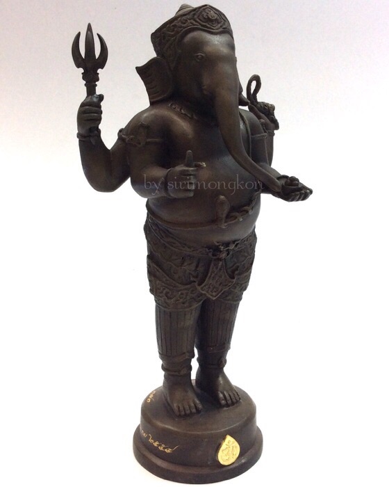 พระพิฆเนศ ปางยืนประทานพร รุ่น 100 ปี กรมศิลปากร ขนาดบูชา สูง10นิ้วครึ่ง No.383