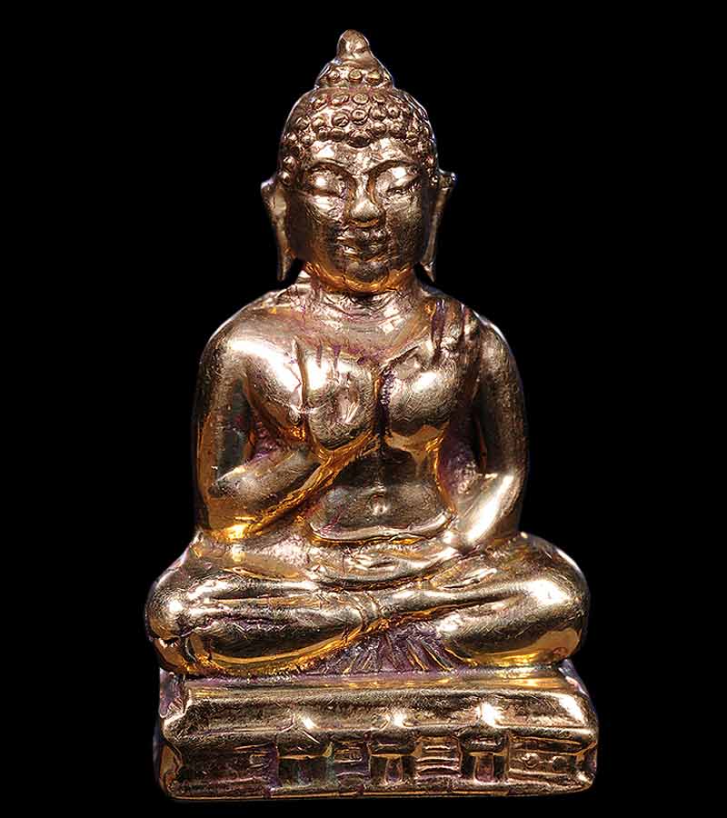  พระกริ่งพุทธทักษิณมิ่งมงคล ปางปฐมเทศนา วัดเขากงมงคลมิ่งมิตรปฏิฐาราม ต.ลำภู อ.เมือง จ.นราธิวาส ปี ๑๑
