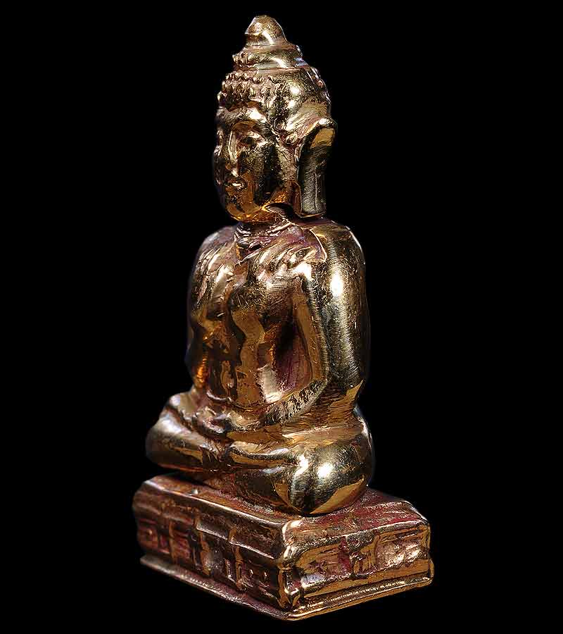 พระกริ่งพุทธทักษิณมิ่งมงคล ปางปฐมเทศนา วัดเขากงมงคลมิ่งมิตรปฏิฐาราม ต.ลำภู อ.เมือง จ.นราธิวาส ปี ๑๑ 