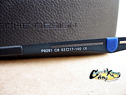 กรอบแว่นตา PORSCHE DESIGN (P8218) P-16 ทรงครึ่งกรอบสีกรม  