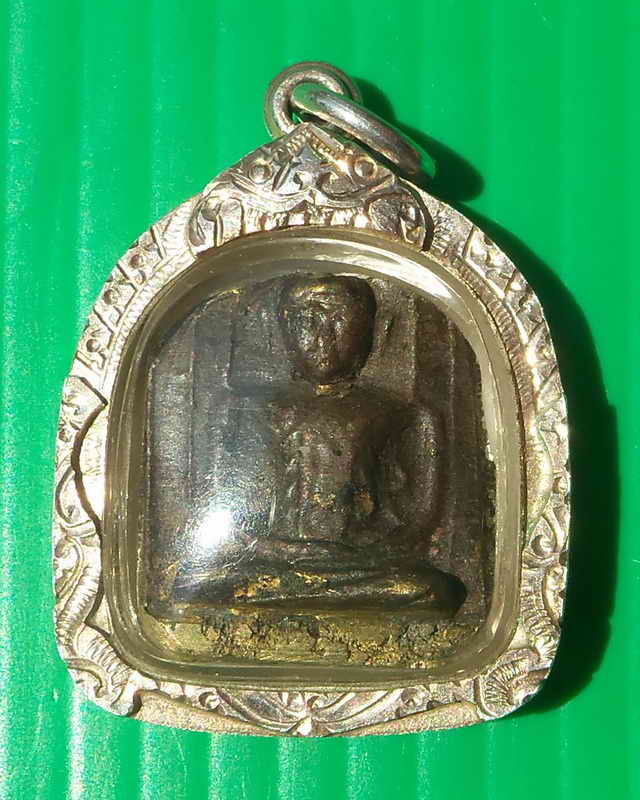 พระแผงตัดเดี่ยว รัตนโกสินทร์ เนื้อทองผสม