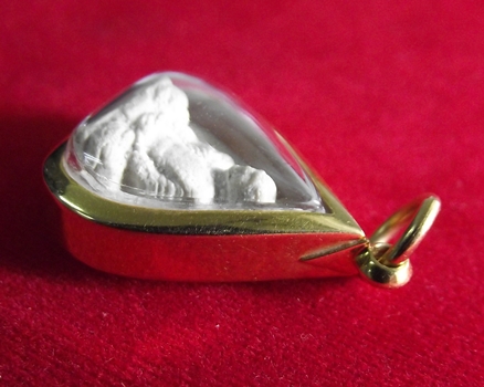 พระผงเจ้าคุณนรฯ เลี่ยมทองพร้อมใช้