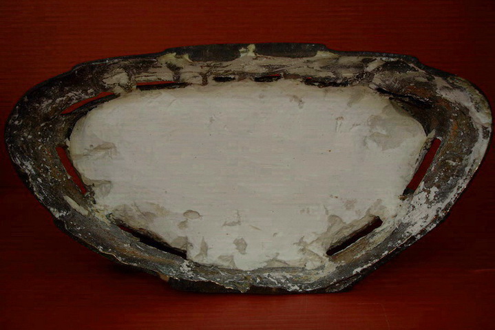 พระพุทธชินราชบูชา เนื้อทองผสม ตามุก ฐานฉลุ หน้าตัก 5 นิ้ว สวยมากค่ะ