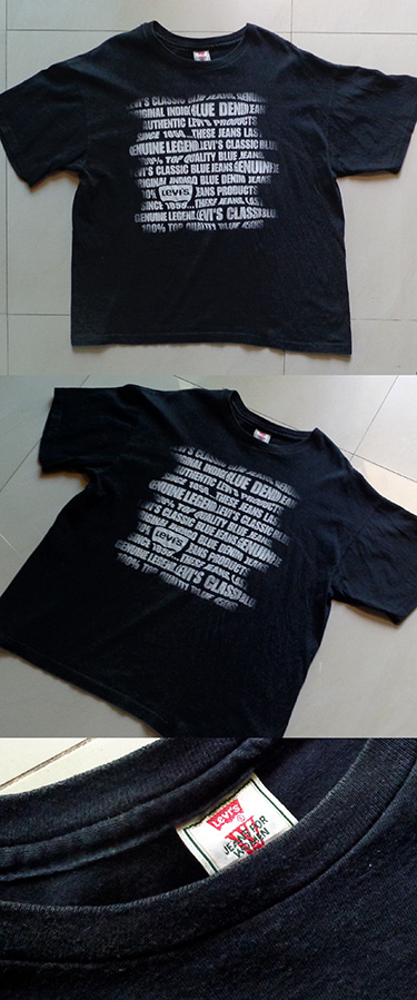 เสื้อ4ตัว LEVI'S + TOMMY HILFIGER + GUESS + BRANSON MISSOURI ของแท้ เบอร์ L ทั้งหมดครับ