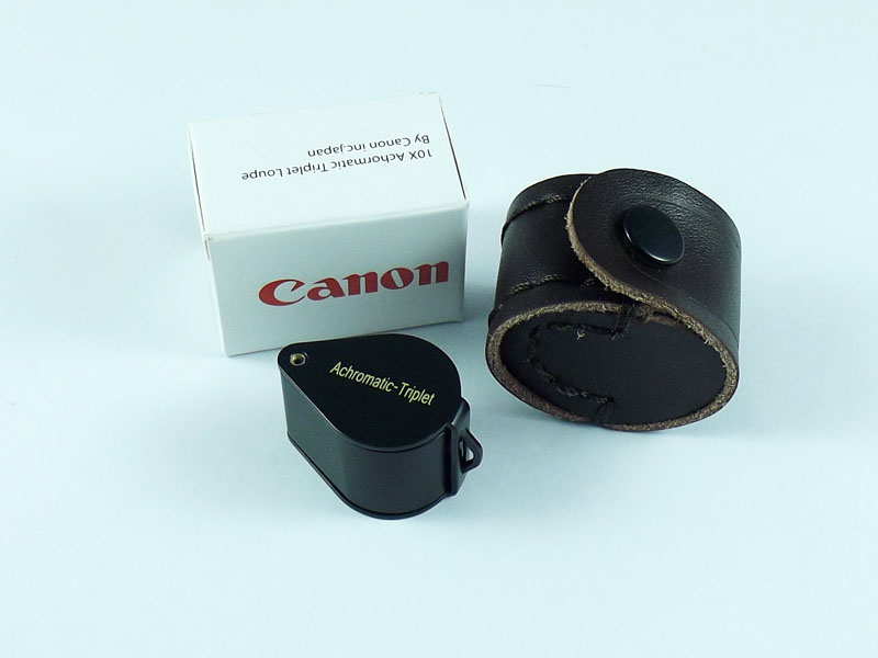 เคาะเดียว**รุ่นใหม่ล่า่สุด..Canon achromatic lens 10x18mm ..เลนส์แก้วใส3ชั้นเคลือบโค๊ดม่วงงามๆพร้อมม